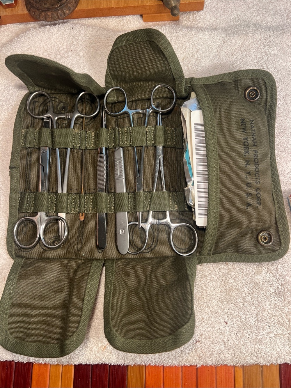 Vintage Military Surgical Instrument Kit Minor Surgery 1980s Era USA